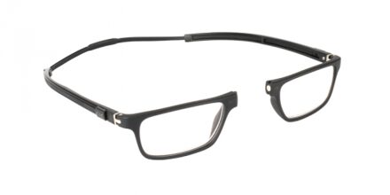 CliC Tube Frosted zwart - +3.0