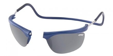 CliC Zonnebril rectangle Spiegel glazen - Blauw/Spiegel