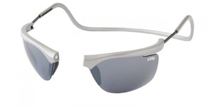 CliC Zonnebril rectangle Spiegel glazen - Zilver/Spiegel