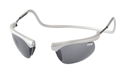 CliC Zonnebril wing Spiegel glazen - Zilver/Spiegel