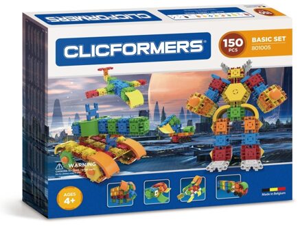 Clicformers Basisset - 150 Stuks Multikleur