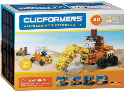 Clicformers Mini Bouw Set Multikleur