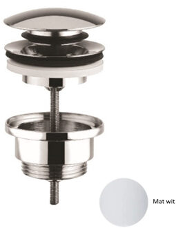 Clickwaste Sanimex Giulini Zonder Overloop 5/4 Mat Wit