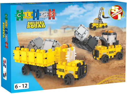 Clics Builders Squad Box 5 in 1