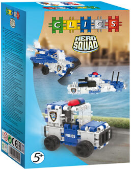 Clics Hero Squad Politie 3 in 1