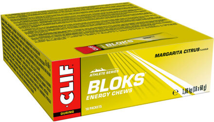 Clif® Blok Energy Chew Margarita Citrus (18 stuks) geel - ONE-SIZE