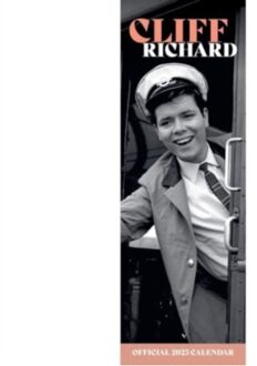 Cliff Richard Slim Calendar 2025 - Slimline-Kalender (Browntrout)