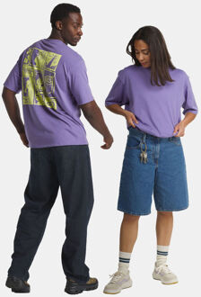 Climbing T-Shirt Unisex Paars - XL