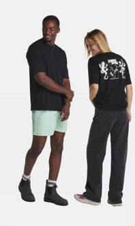 Climbing T-Shirt Unisex Zwart - S