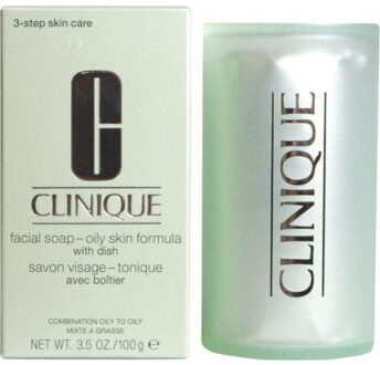 Clinique Facial Soap with Dish Oily Skin gezichtsreiniger - 000