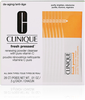 Clinique Fresh Pressed Renewing Powder Cleanser Vitamine C - 28 stuks - 000