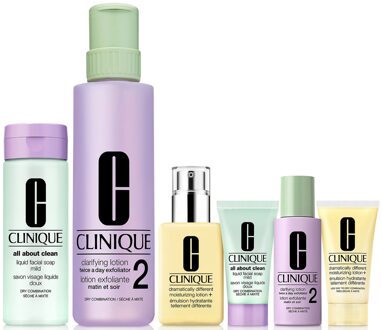 Clinique Great Skin Everywhere Set: For Dry Combination Skin