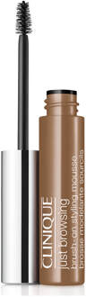 Clinique Just Browsing Brush-On Styling Mousse - wenkbrauw make-up Soft Brown