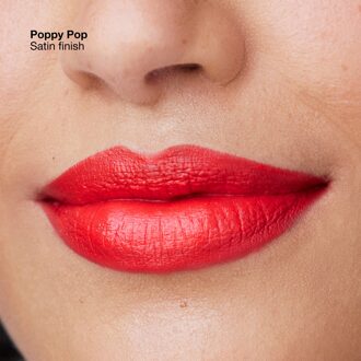 Clinique Pop Longwear Satin Lipstick 3,9 g (Verschillende Tinten) - Poppy Pop