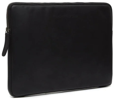 Clinton - Lederen Laptop Sleeve - 14 inch - Zwart