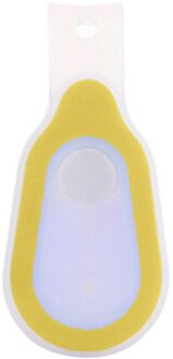 Clip-On Kleden Led Lamp Magneet Running Walking Fietsen Nacht Veiligheid Herinnering Licht Accessoires Luces Bicicleta #40 geel