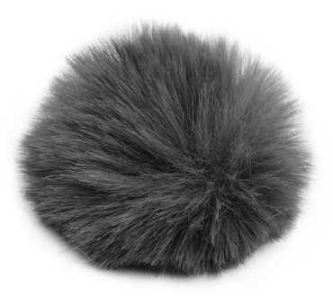 Clip-On Lavalier Microfoon Voorruit Harige Voorruit Compatibel Met Boya M1 En Andere Meest Revers Mic Fotografie Accessoires grijs