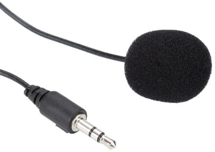 Clip-On Revers Lavalier Microfoon 3.5Mm Jack Lavalier Dasspeld Microfoon Mini Audio Studio Microfoon Voor Pc Laptop mobiele Telefoon