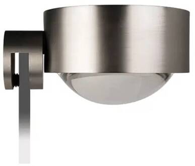 Clip-on spiegelverlichting Puk Fix, mat chroom