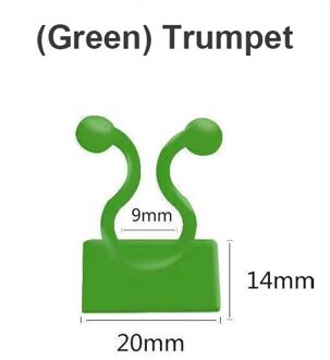 Clip Onzichtbare Muur Wijnstok Klimmen Kleverige Haak Rotan Vaste Clip Beugel Plant Stent Ondersteunt Onzichtbare Plant Muur Rotan Klem 04 klein groen