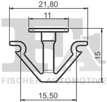 Clip, sier- /beschermingslijst 111002825
