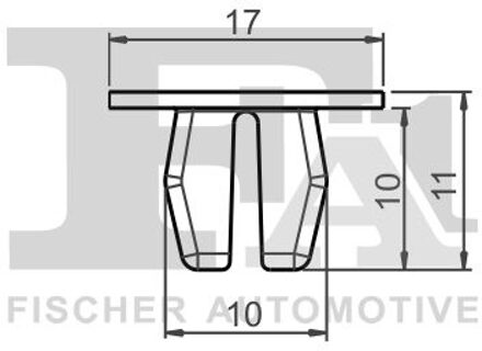 Clip, sier- /beschermingslijst 776000225
