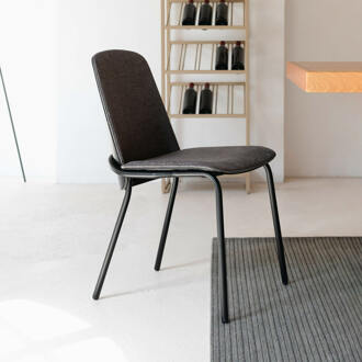 Clip Stoel Zwart/Grijs