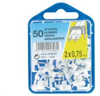 Clips 2x0,75mm² 50st.