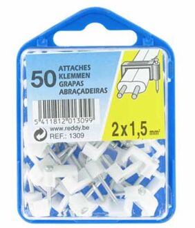 Clips 2x1,5mm² 50st.