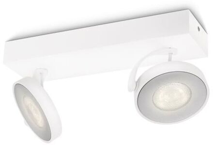 CLOCKWORK Opbouwspot LED 2x4,5W|500lm Wit