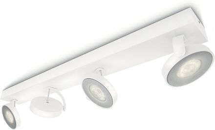 CLOCKWORK Opbouwspot LED 4x4,5W/500lm Wit