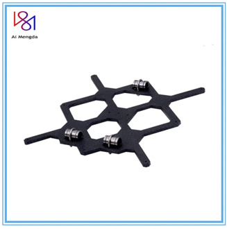 Cloned Original Prusa i3 MK3 3D Printer Aluminum Y Carriage With 3pcs U-bolts Holding LM8UU For Prusa i3 3D Printer Parts