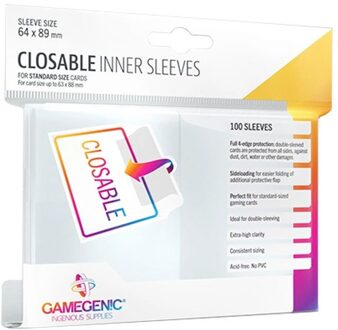 Closable Inner Sleeves (100 stuks)