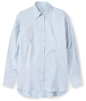 CLOSED Babyblauw Overhemd met Klassieke Kraag Closed , Blue , Dames - L,S
