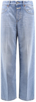 CLOSED Blauwe Jeans met Zilveren Metalen Knopen Closed , Blue , Dames - W26,W27,W30,W28