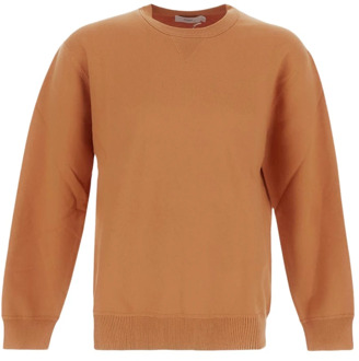 CLOSED Klassieke Sweatshirt Closed , Brown , Heren - Xl,L,M,S