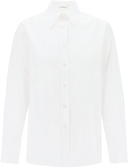 CLOSED Klassieke Witte Button-Up Overhemd Closed , White , Dames - L,M,S,Xs