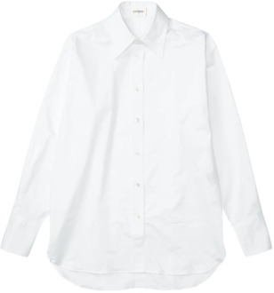 CLOSED Lange mouwen shirt met achteropening detail Closed , White , Dames - M,S