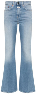 CLOSED Lichtblauwe Distressed Bootcut Jeans Closed , Blue , Dames - W26,W27