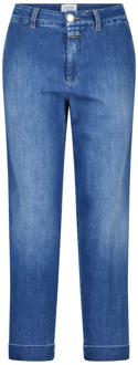 CLOSED Relaxed-Fit Cropped Jeans Closed , Blue , Heren - W31,W26,W28,W29,W30