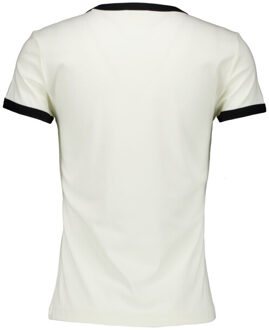 CLOSED Slim t-shirt t-shirts c95671-44h-pr - maat M Ecru