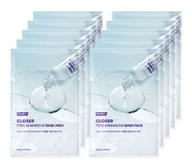 Closer Pore Minimizing Mask Pack Set 22ml x 10 sheets