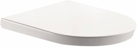 Closetzitting Domnu Quick Release Softclose Wit Aqua Splash