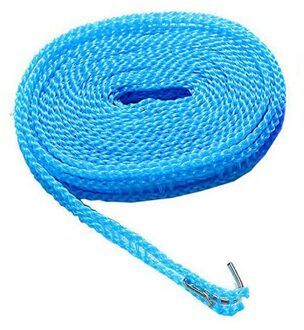 Clotheslines Nylon Opknoping Touw Winddicht Drogen Touw Voor Kleerhangers Plastic Antislip Laken Opknoping Kleding Lijn Blauw