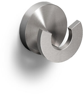 Clou Flat handdoekhaak dubbel RVS geborsteld CL/09.02066.41