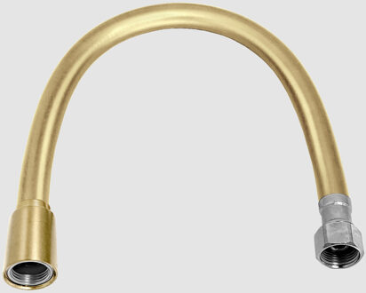 Clou Flexibele Aansluitslang Clou 30 Cm Goud Geborsteld 2x 3/8” en 1x 1/2