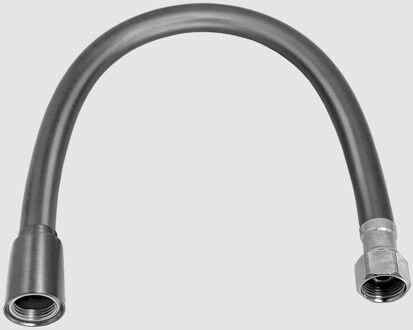 Clou Flexibele Aansluitslang Clou 30 Cm Gunmetal Geborsteld 2x 3/8” en 1x 1/2