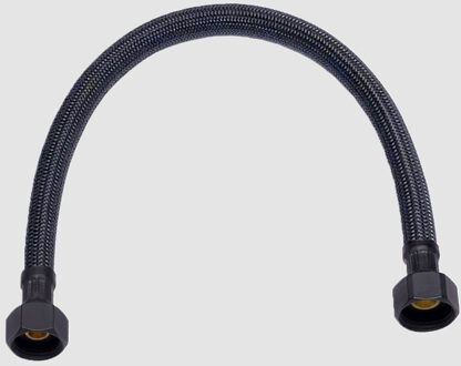 Clou Flexibele Aansluitslang Clou 30 Cm Mat Zwart Geborsteld 3/8”