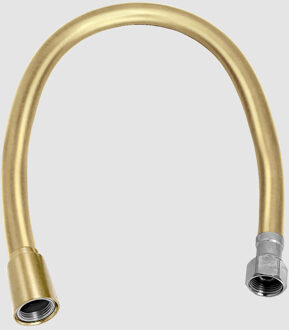 Clou Flexibele Aansluitslang Clou 40 Cm Goud Geborsteld 2x 3/8” en 1x 1/2