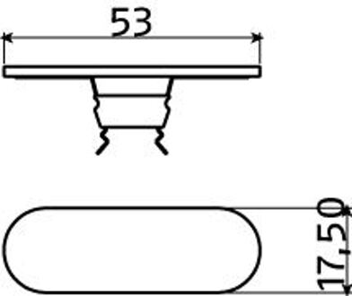 Clou Flush Afdekplaatje Tbv Afvoerplug RVS Geborsteld